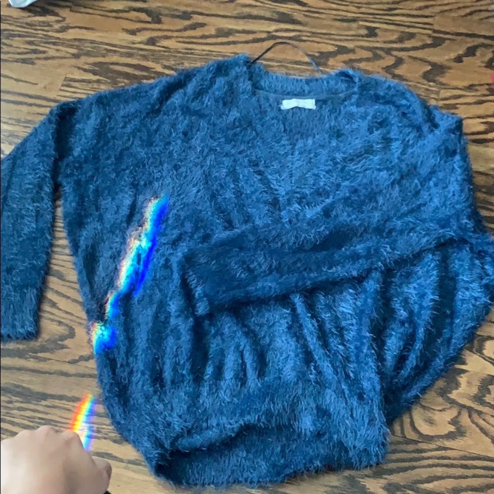 Urban outfitters furry fuzzy sweater
